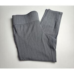 Torrid Pants Womens 10 striped capri dressy leggings Professional office career